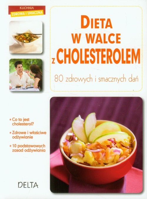 okładka Dieta w walce z cholesterolem 80 zdrowych i smacznych dań książka | Chavanne Philippe