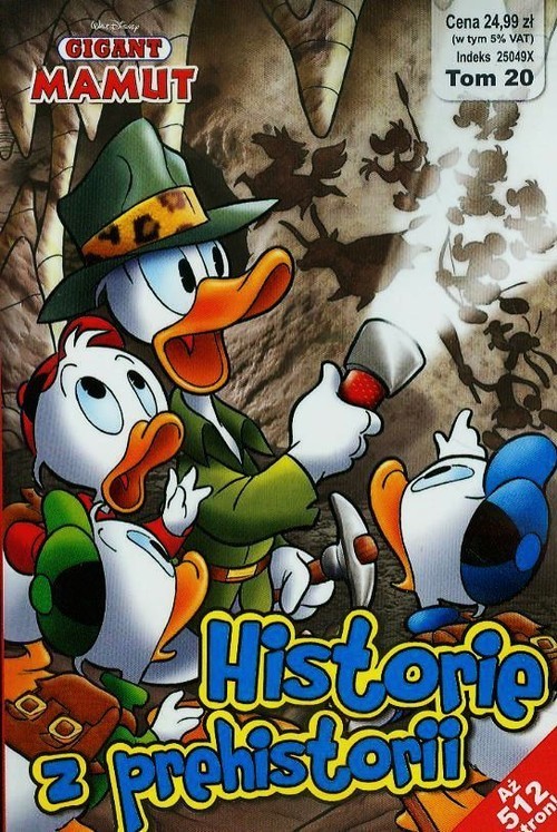 okładka Gigant Mamut Historie z prehistorii Tom 20 książka