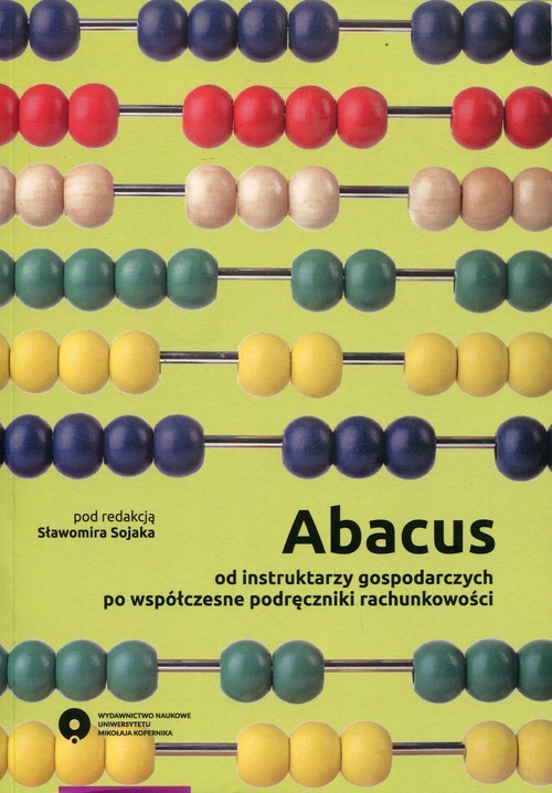 okładka Abacus od instruktarzy gospodarczych po współczesne podręczniki rachunkowości książka
