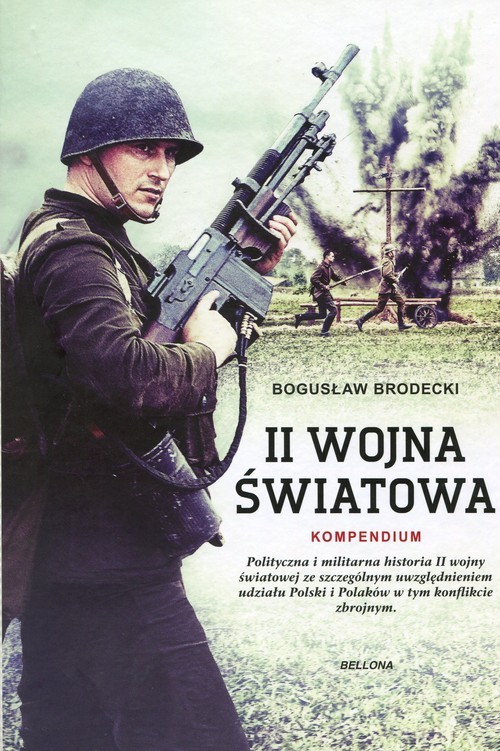 okładka II wojna światowa kompendium książka | Brodecki Bogusław