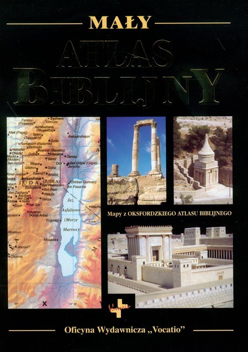 okładka Mały atlas biblijny Mapy z Oksfordzkiego atlasu biblijnego książka