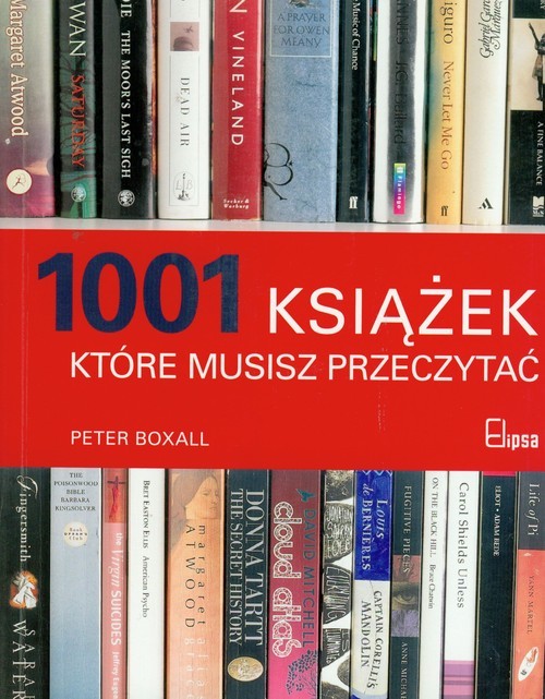 okładka 1001 książek które musisz przeczytać książka | Boxall Peter