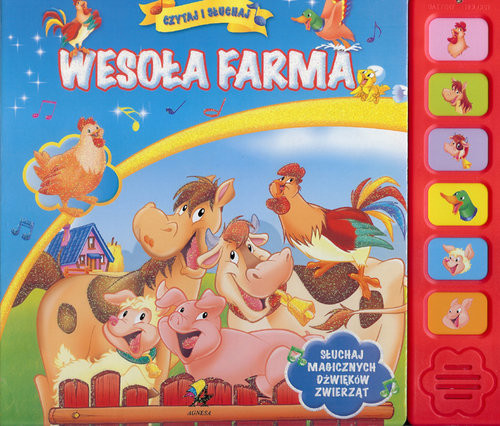 okładka Wesoła farma Czytaj i słuchaj książka