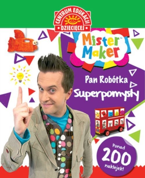 okładka Mister Maker Pan Robótka Superpomysły książka