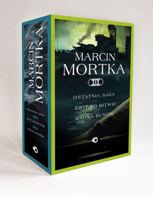 okładka Trylogia nordycka Ostatnia saga / Świt po bitwie / Wojna runów Tom 1-3 Pakiet książka | Marcin Mortka