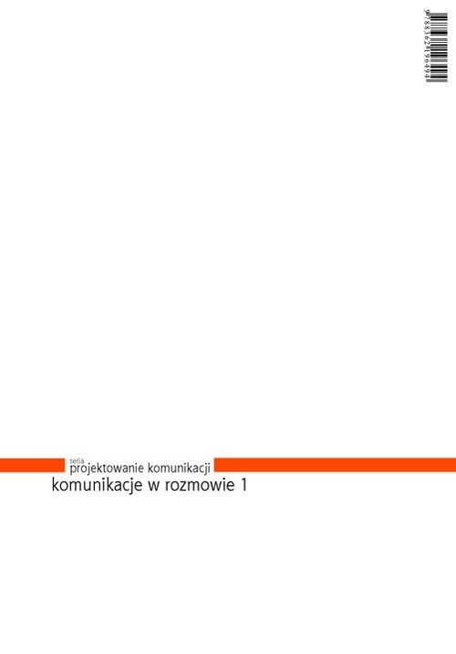 okładka Komunikacje w rozmowie 1 książka