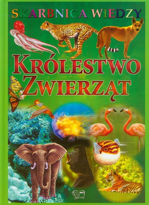 okładka Skarbnica wiedzy Królestwo zwierząt książka
