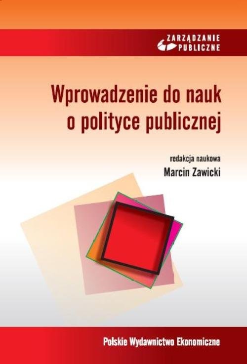 okładka Wprowadzenie do nauk o polityce publicznej książka