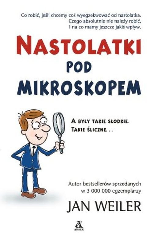 okładka Nastolatki pod mikroskopem książka | Jan Weiler