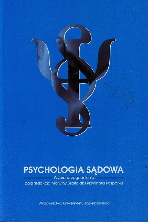 okładka Psychologia sądowa Wybrane zagadnienia książka