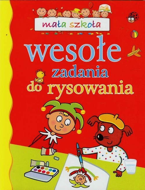 okładka Wesołe zadania do rysowania Mała szkoła książka