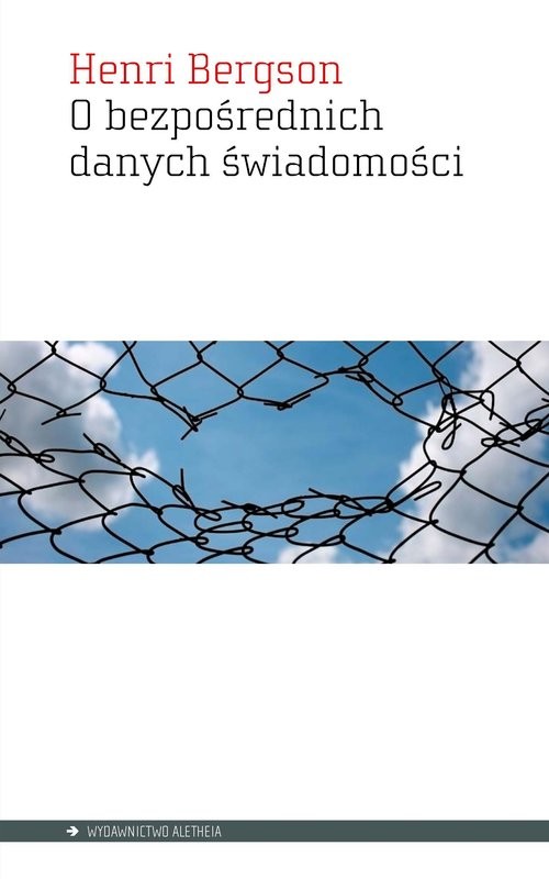 okładka O bezpośrednich danych świadomości książka | Bergson Henri