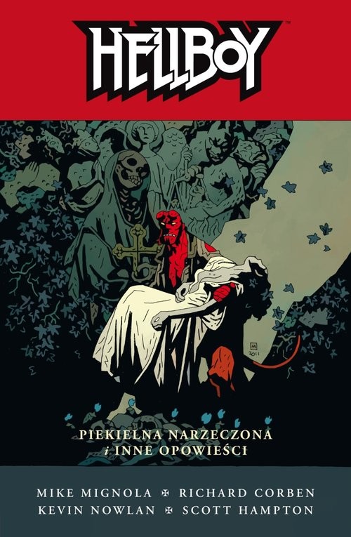 okładka Hellboy Piekielna narzeczona i inne opowieści Tom 11 książka
