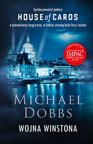 okładka Wojna Winstona książka | Michael Dobbs