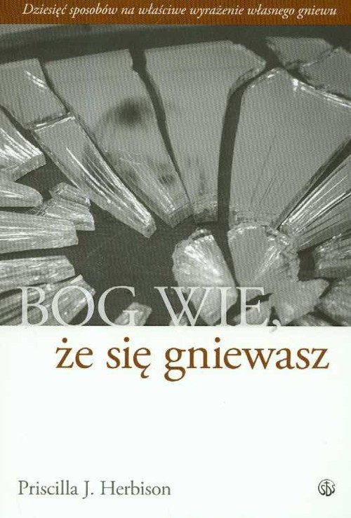 okładka Bóg wie że się gniewasz Dziesięć sposobów na właściwe wyrażenie własnego gniewu książka | Priscilla J. Herbison