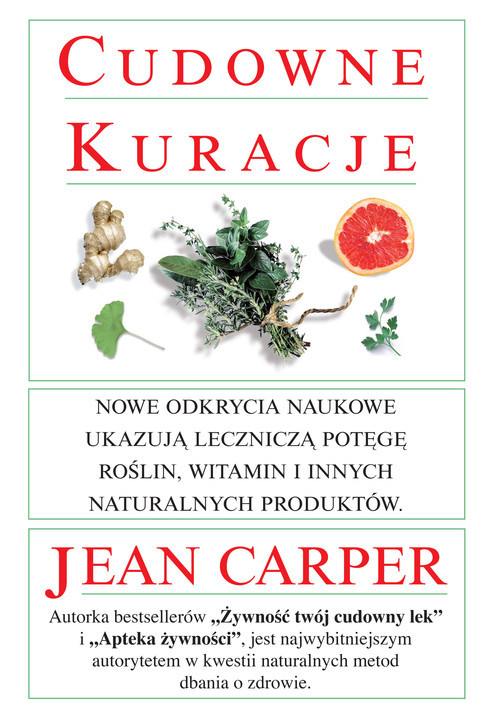 okładka Cudowne kuracje książka | Carper Jean