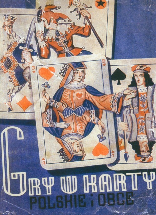 okładka Gry w karty polskie i obce książka