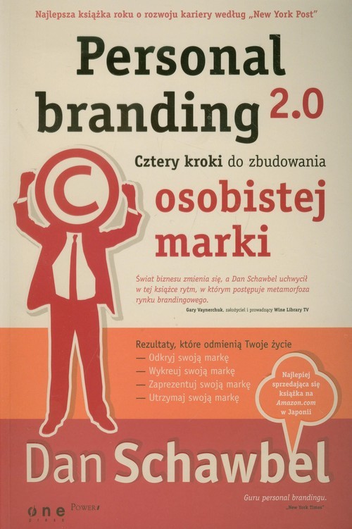 okładka Personal branding 2.0 Cztery kroki do zbudowania osobistej marki książka | Schawbel Dan