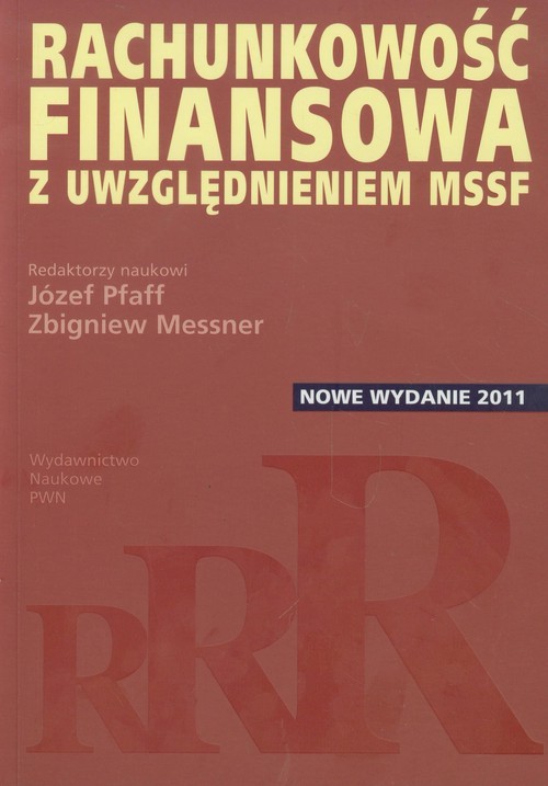 okładka Rachunkowość finansowa z uwzględnieniem MSSF książka