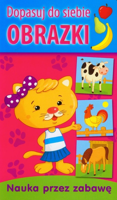okładka Dopasuj do siebie Obrazki książka