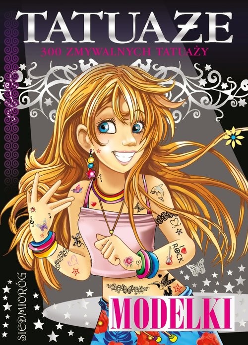 okładka Tatuaże 300 zmywalnych tatuaży książka | Tamara Michałowska