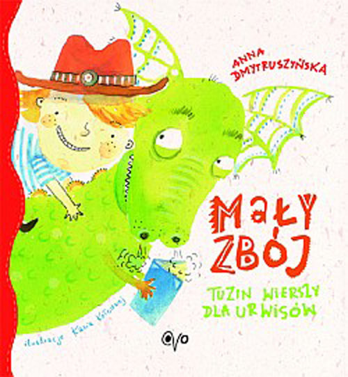 okładka Mały zbój Tuzin wierszy dla urwisów książka | Anna Dmytruszyńska