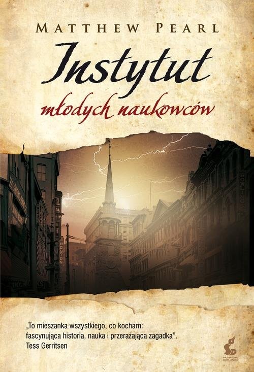 okładka Instytut młodych naukowców książka | Matthew Pearl