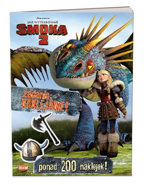 okładka Jak wytresować smoka 2 Zadanie: naklejanie! książka