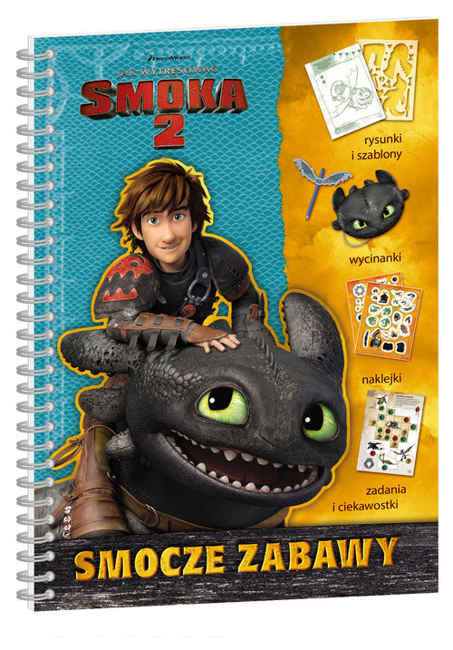 okładka Jak wytresować smoka 2 Smocze zabawy książka