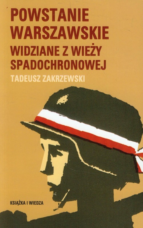 okładka Powstanie Warszawskie widziane z wieży spadochronowej książka | Tadeusz Zakrzewski