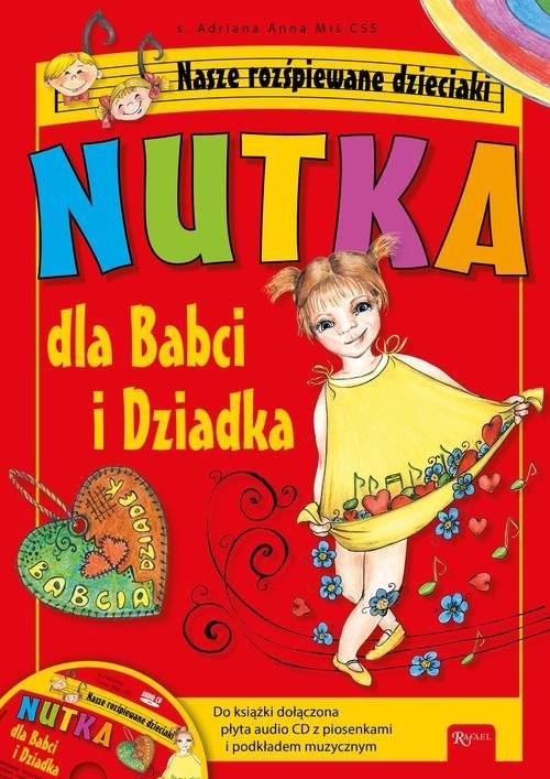 okładka Nutka dla Babci i Dziadka książka | Adrianna Miś