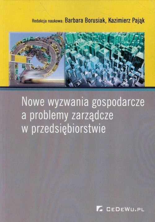 okładka Nowe wyzwania gospodarcze a problemy zarządcze w przedsiębiorstwie książka