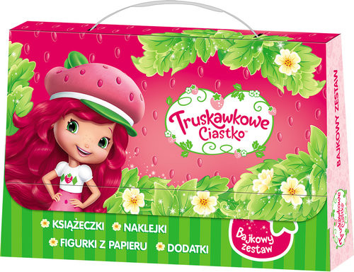 okładka Truskawkowe Ciastko Bajkowy zestaw książka