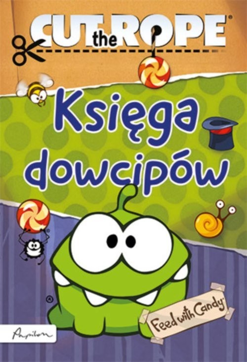 okładka Cut the Rope Księga dowcipów książka