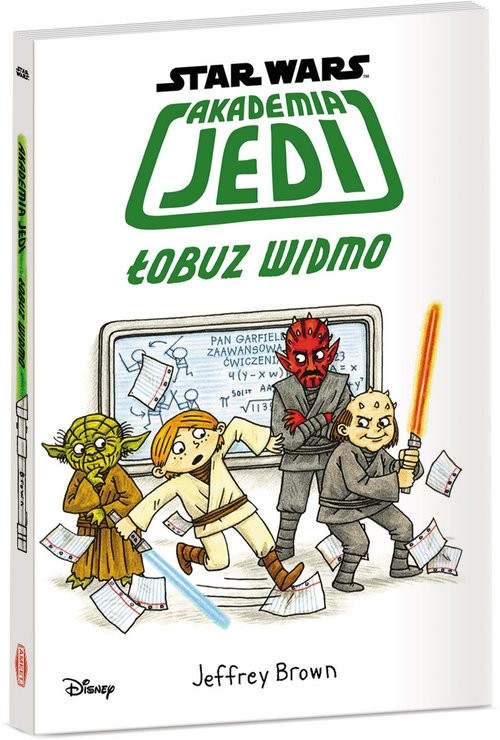 okładka Star Wars Akademia Jedi Łobuz widmo książka | Brown Jeffrey