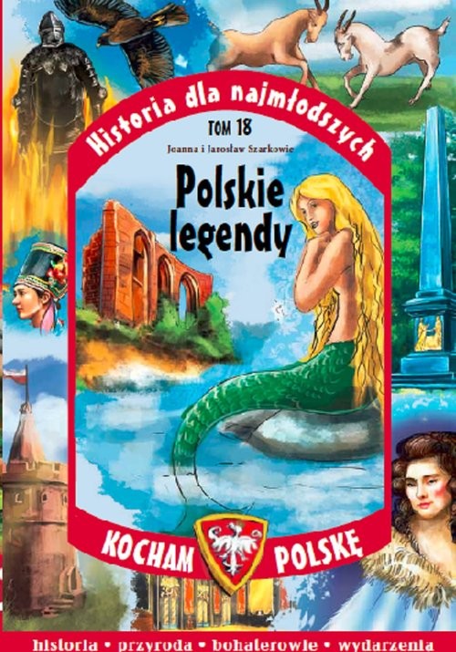 okładka Polskie legendy książka | Joanna i Jarosław Szarkowie