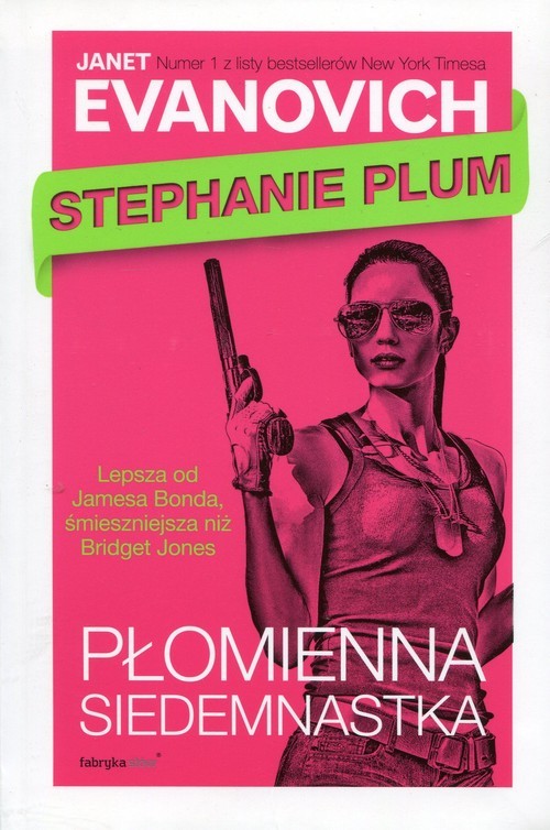 okładka Stephanie Plum Płomienna siedemnastka książka | Janet Evanovich