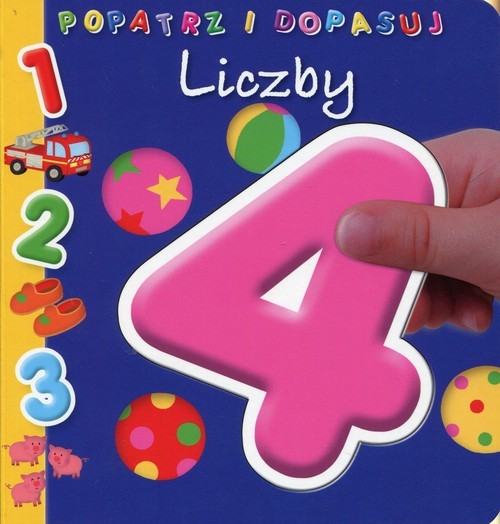 okładka Liczby Popatrz i dopasuj książka