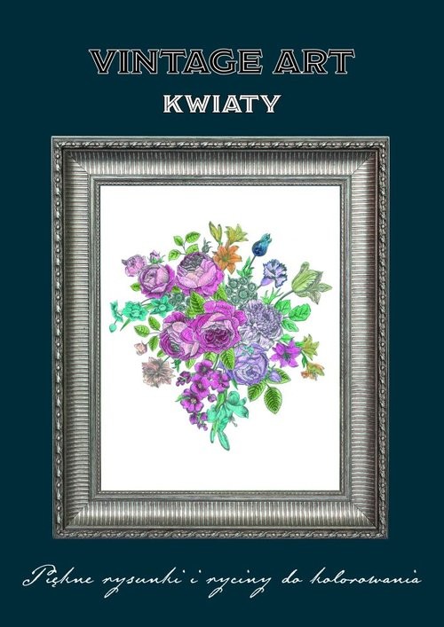 okładka Vintage Art Kwiaty książka