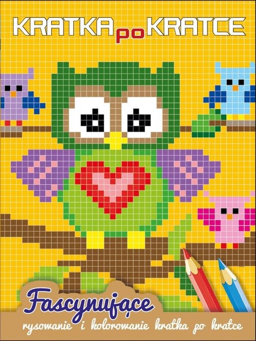 okładka Kratka po kratce Sówka książka