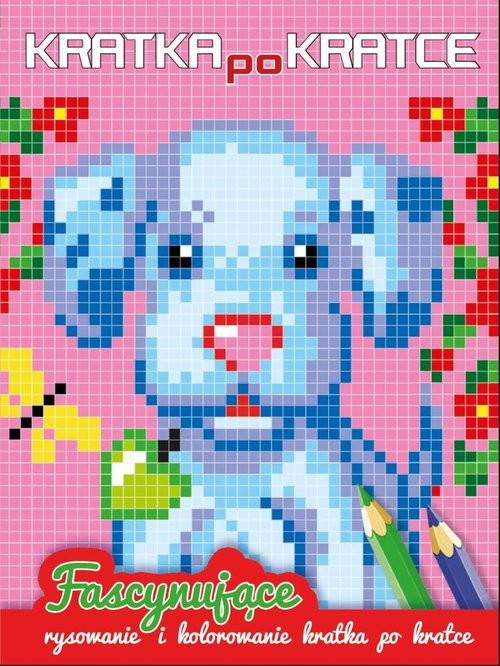 okładka Kratka po kratce Piesek książka