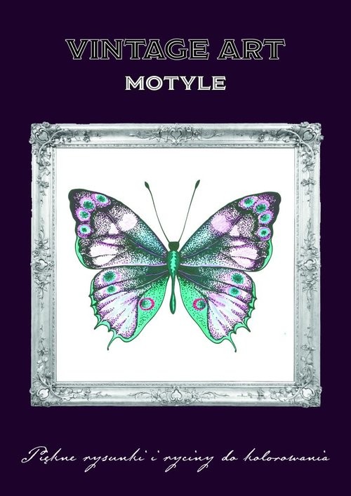 okładka Vintage Art. Motyle książka