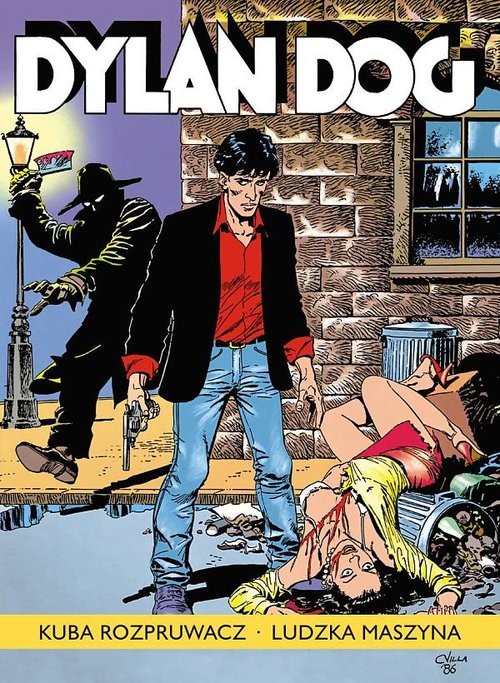 okładka Dylan Dog Kuba Rozpruwacz Ludzka maszyna książka | Tiziano Scalvi, Gustavo Trigo
