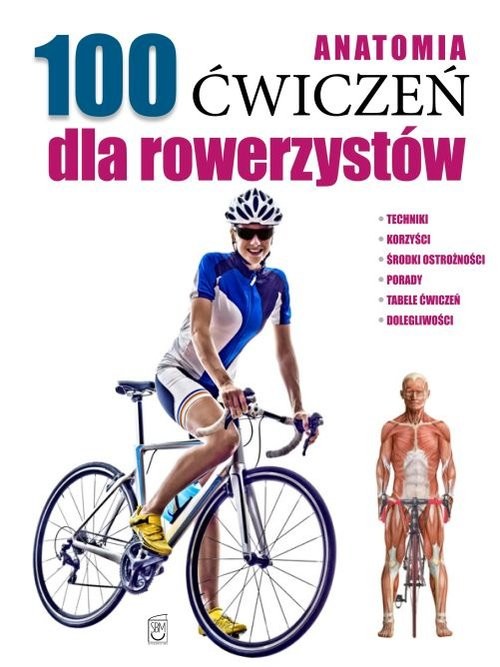okładka Anatomia 100 ćwiczeń dla rowerzystów książka | Seijas Guillermo