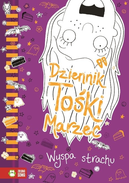 okładka Dziennik Tośki Marzec Wyspa strachów książka | Annie Kelsey