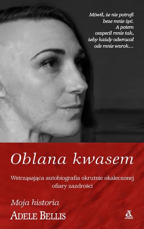 okładka Oblana kwasem książka | Adele Bellis