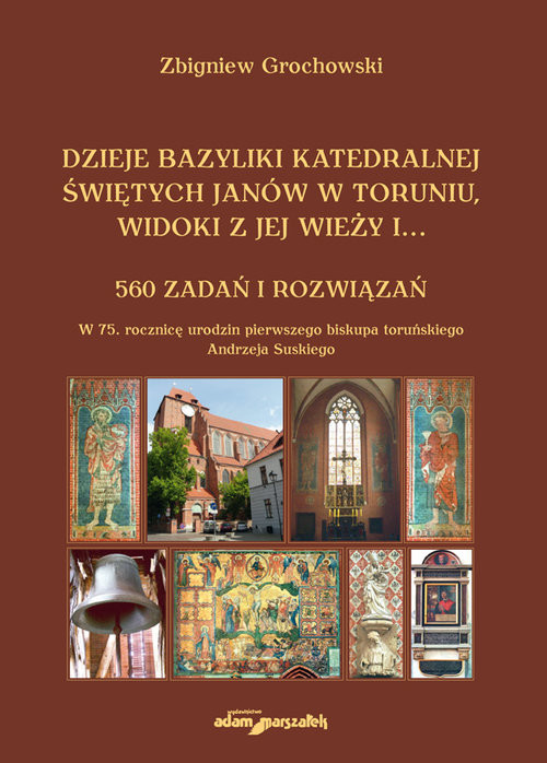 okładka Dzieje bazyliki katedralnej świętych Janów w Toruniu widoki z jej wieży i...560 zadań i rozwiązań książka | Zbigniew Grochowski