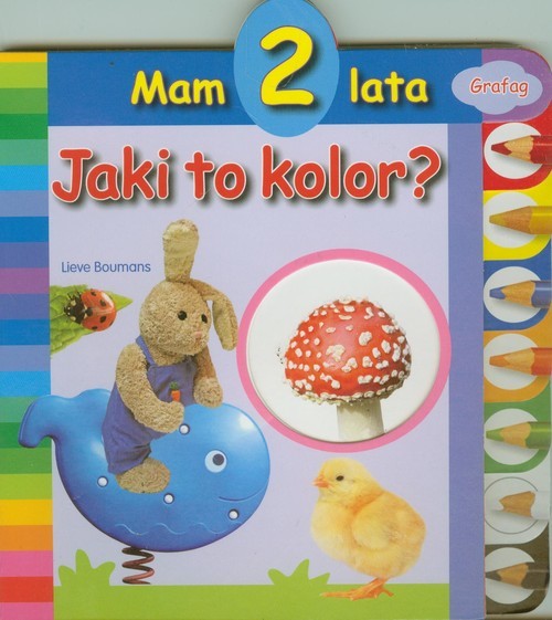 okładka Mam 2 lata Jaki to kolor książka