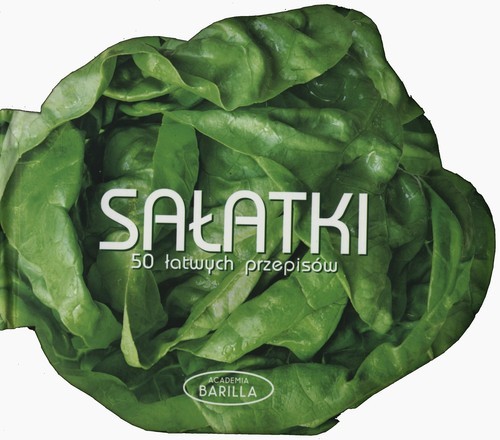 okładka Sałatki 50 łatwych przepisów książka | Villa Mariagrazia