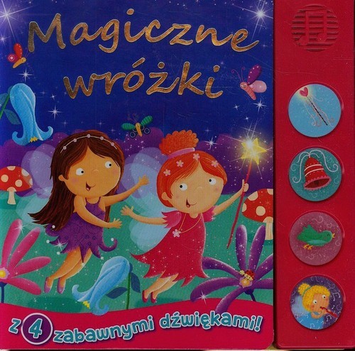 okładka Magiczne wróżki Książeczka dźwiękowa książka